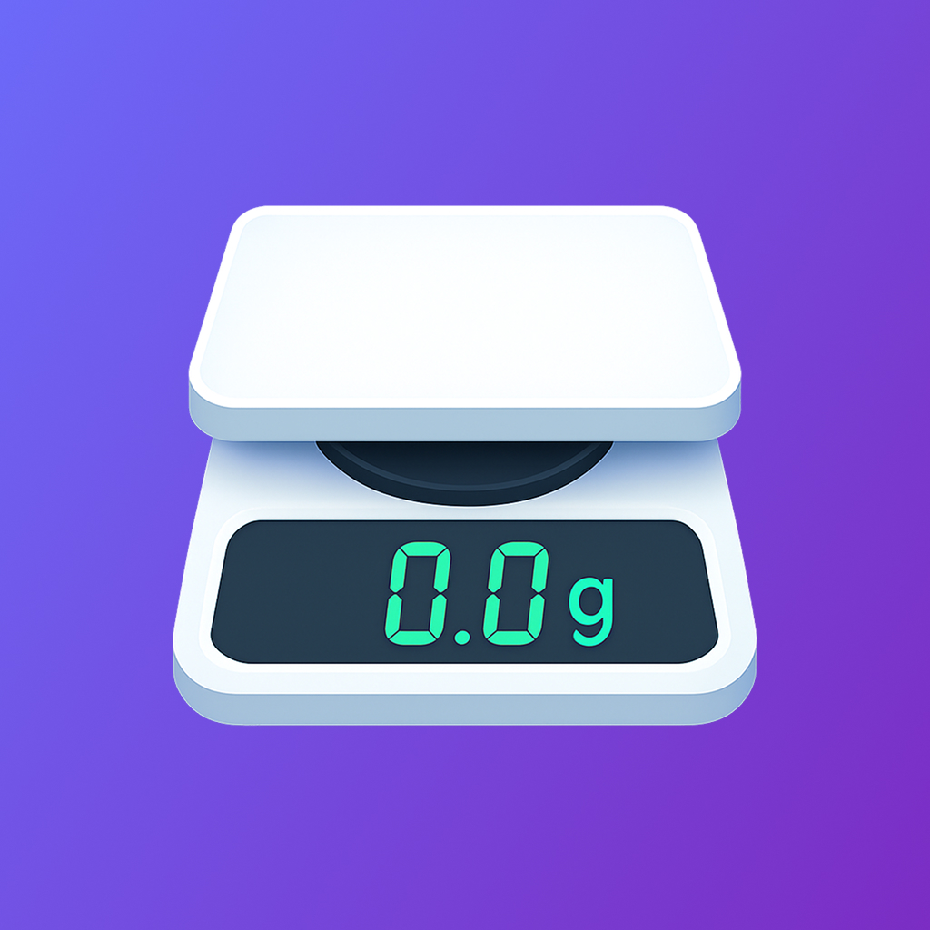 Scale for Grams: Digital Scale App Icon